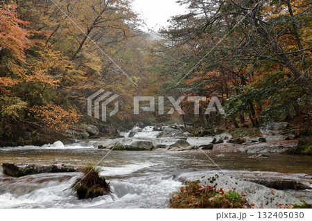 遠野市秋の重湍渓(ちょうたんけい)遠野市秋の重湍渓(ちょうたんけい) 遠野市秋の重湍渓(ちょうたんけい)遠野市秋の重湍渓(ちょうたんけい) 132405030