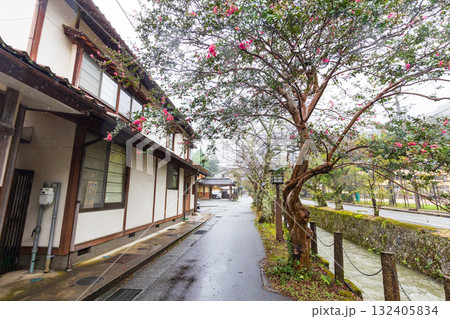 城崎温泉街　町並み風景 132405834