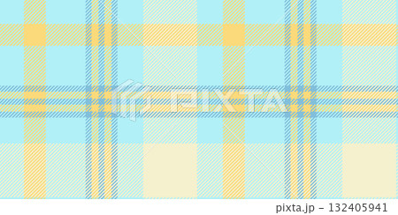 A seamless tartan plaid pattern in soft light blue and yellow hues. Perfect for textile design, fashion, home decor, and creative projects with a calm and vibrant aesthetic. A seamless tartan plaid pattern in soft light blue and yellow hues. Perfect for textile design, fashion, home decor, and creative projects with a calm and vibrant aesthetic. 132405941