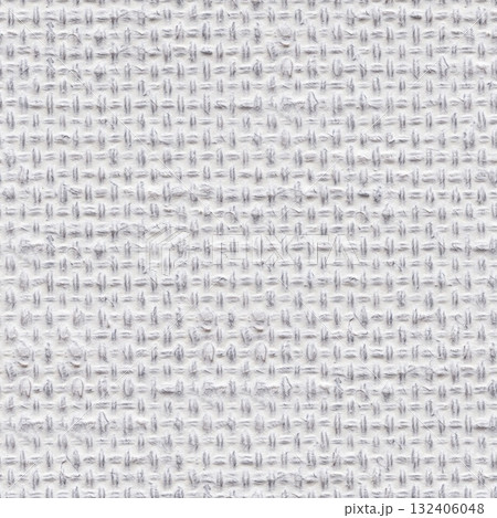 Canvas natural texture as part of your new design work in white tone. Seamless pattern background. 132406048