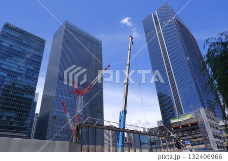 八重洲口の再開発現場 132406966