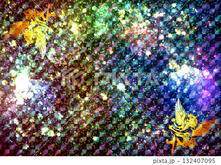 壁紙　エンジェルデザイン　ホログラム 132407095