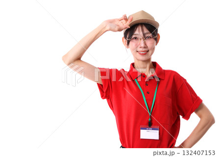 笑顔の作業員 笑顔の作業員 132407153