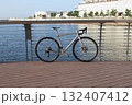 海辺のチタンロードバイク 132407412