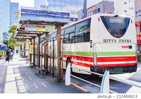 品川・東口・バス乗り場/東京都港区港南1丁目9 品川・東口・バス乗り場/東京都港区港南1丁目9 132408813