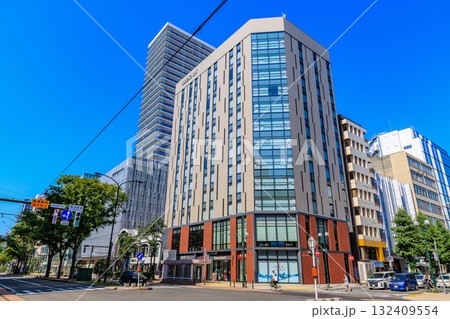北海道　札幌市の都市風景　ザノット札幌 132409554