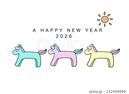 3匹の馬 132409999