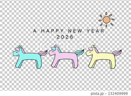 3匹の馬 132409999