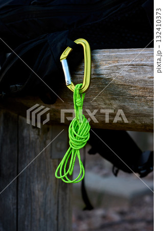 カラビナと細引き 132410373