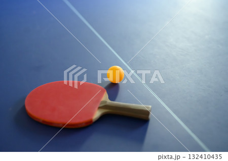 卓球をする 132410435