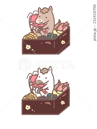 丑年のおせち2026 132410700