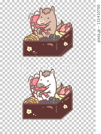 丑年のおせち2026 132410700