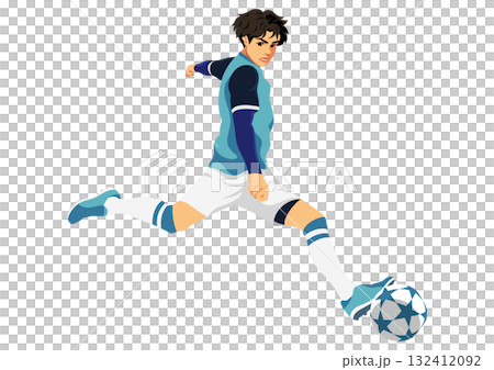サッカー選手 132412092