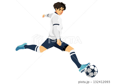サッカー選手 132412093