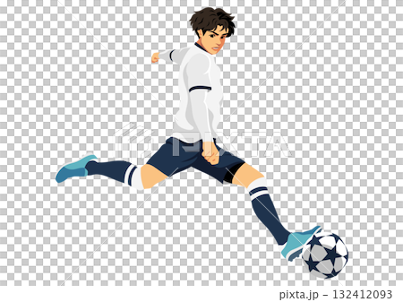 サッカー選手 132412093