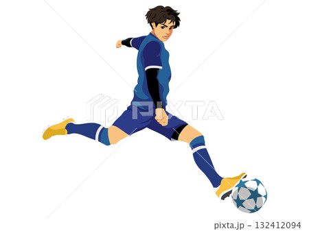 サッカー選手 132412094