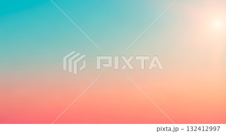 Dreamy pastel gradient background with soft peach and turquoise hues, perfect for adding a calming and ethereal touch to your creative projects Dreamy pastel gradient background with soft peach and turquoise hues, perfect for adding a calming and ethereal touch to your creative projects 132412997