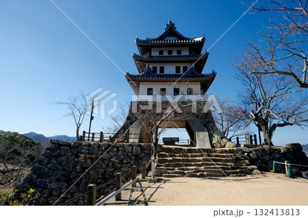 兵庫県洲本市_洲本城跡40_2025年1月 132413813