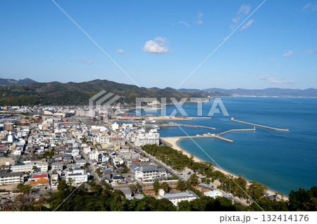 兵庫県洲本市_洲本城跡から北側風景3_2025年1月 132414176