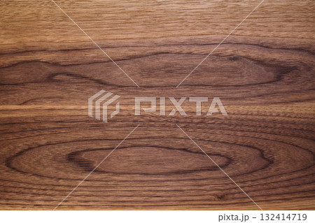 Real black walnut wood texture with natural grain 132414719