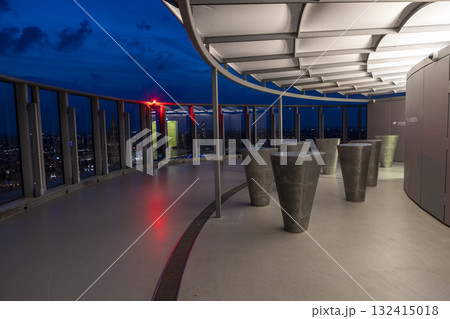 Cologne Triangle observation deck, evening view 132415018
