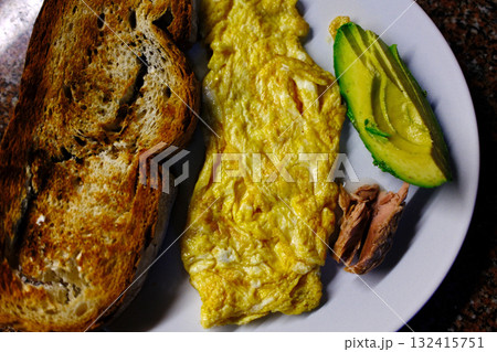 spanish egg omelette as typical lunch food spanish egg omelette as typical lunch food 132415751