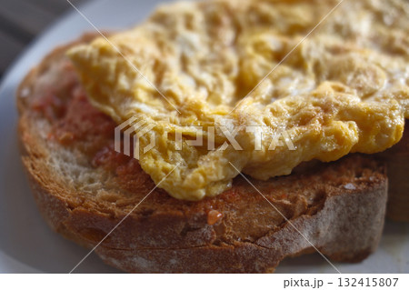 spanish egg omelette as typical lunch food spanish egg omelette as typical lunch food 132415807