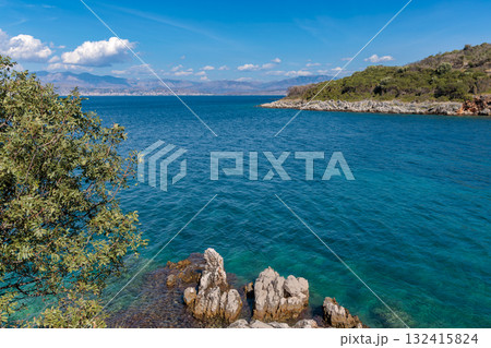 The nooks and crannies of the fishing village of Kalami on the island of Corfu The nooks and crannies of the fishing village of Kalami on the island of Corfu 132415824