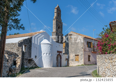 The ancient Church of Pandokratoras on the island of Paxos 132415855