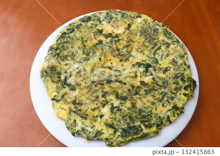 spanish egg omelette as typical lunch food spanish egg omelette as typical lunch food 132415863