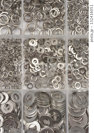 Stainless steel metric spring washers Stainless steel metric spring washers 132416051