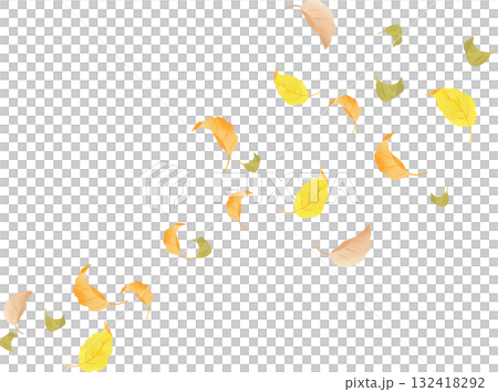 Background illustration of falling leaves 132418292