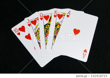 ロイヤルストレートフラッシュ 132418715