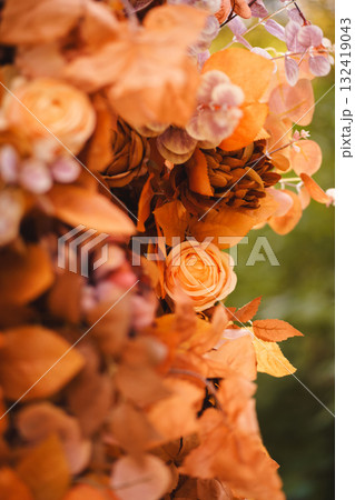 Rustic Autumn Pumpkin and Pillow Arrangement Rustic Autumn Pumpkin and Pillow Arrangement 132419043