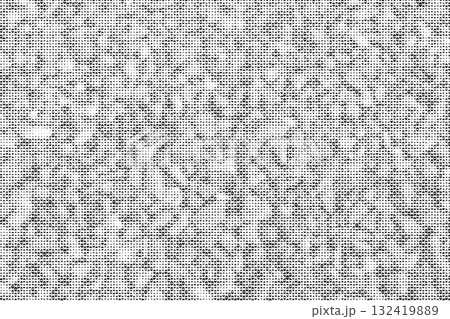 Smooth round pebbles texture background. Pebble sea beach close-up, dark wet pebble and gray dry pebble. Geometric triangular texture. Vector 132419889