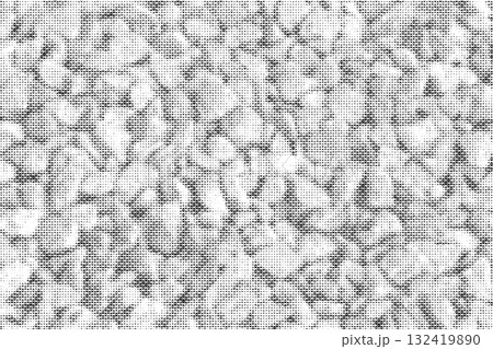 Smooth round pebbles texture background. Pebble sea beach close-up, dark wet pebble and gray dry pebble. Geometric triangular texture. Vector Smooth round pebbles texture background. Pebble sea beach close-up, dark wet pebble and gray dry pebble. Geometric triangular texture. Vector 132419890