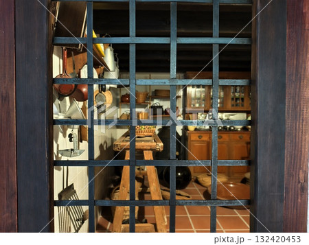 woodwork scene detailed, workshop with tools and wood, artisan workspace highlighting wood woodwork scene detailed, workshop with tools and wood, artisan workspace highlighting wood 132420453