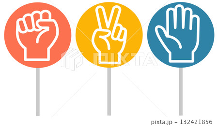 グーチョキパーのアイコン 132421856