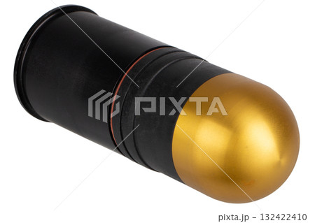 40mm low-velocity grenade round. 40mm low-velocity grenade round. 132422410