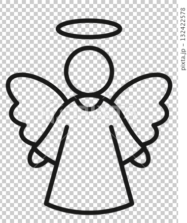 天使のアイコン「AI生成画像」 132422578