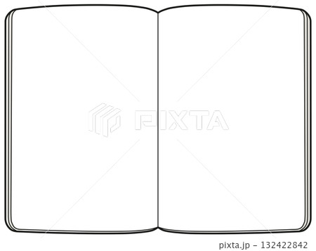 見開きのノート 見開きのノート 132422842