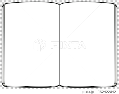 見開きのノート 見開きのノート 132422842