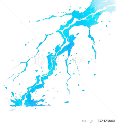 雷のエフェクト、素材、背景なし、グラフィック、イラスト 雷のエフェクト、素材、背景なし、グラフィック、イラスト 132423008
