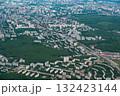 Trade Union Street and the Moscow districts of Teply Stan and Konkovo from a bird's-eye view. 132423144