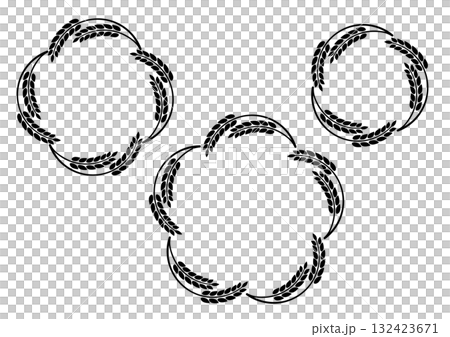 稻穗框/裝飾框套裝 132423671