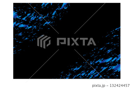 筆かすれを表現したアーティスティックな和風の背景 132424457