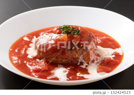トマト煮込みハンバーグ トマト煮込みハンバーグ 132424523