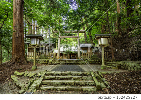 高千穂　天岩戸神社　東本宮　鳥居　宮崎県高千穂町 132425227