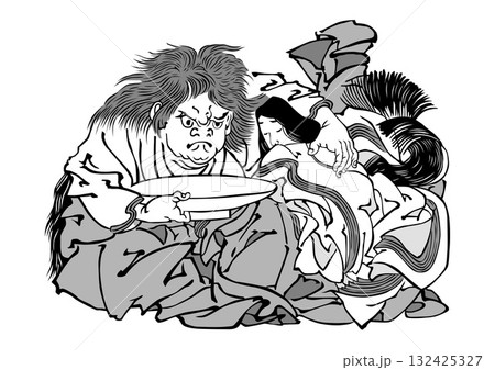 浮世絵　妖怪　その68 132425327