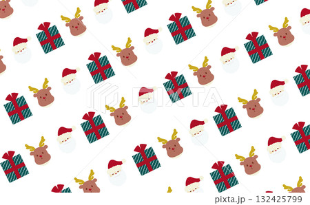 クリスマスのパターン クリスマスのパターン 132425799